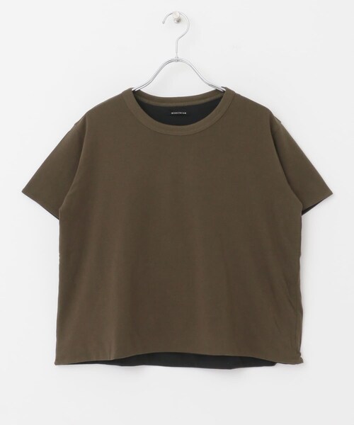 URBAN RESEARCH DOORS(アーバンリサーチドアーズ)の「mizuiro ind reversible t-shirts(Tシャツ/カットソー・レディース・blk×beige/brown×blk/gray×ppl・FREE)」の9枚目の写真