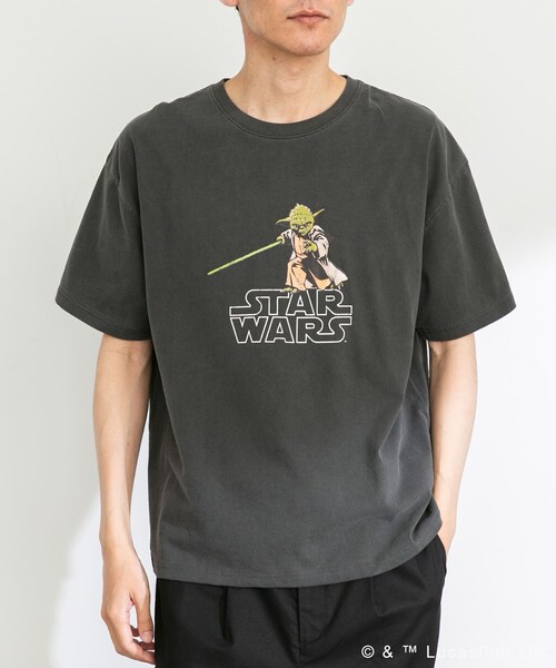 URBAN RESEARCH Sonny Label（アーバンリサーチサニーレーベル）の「STARWARS / ピグメントTシャツ（Tシャツ/カットソー・メンズ・yoda/episode1/falcon・M/L）」の11枚目の写真