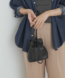 URBAN RESEARCH DOORS | 2WAYシボ巾着ショルダーバッグ(ショルダーバッグ)