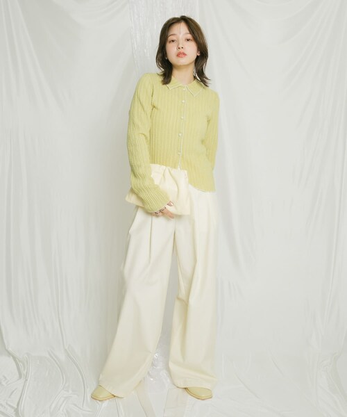 KBF（ケイビーエフ）の「ボールチェーンギャザーBAG（ハンドバッグ・レディース・SILVER/YELLOW/BLACK・one）」の14枚目の写真