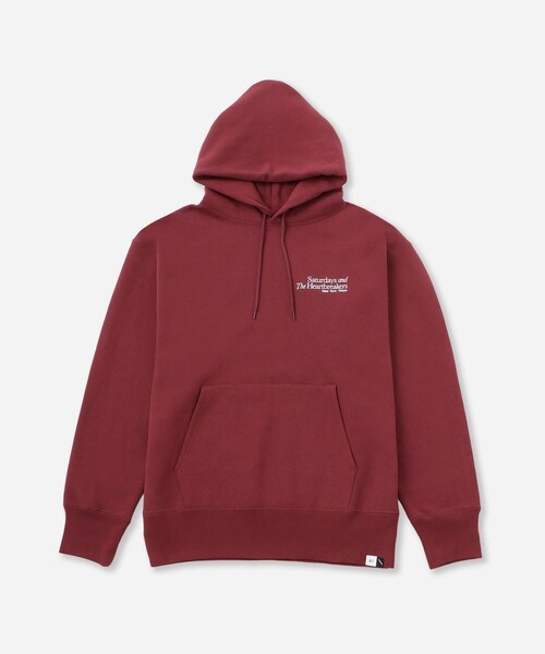 Saturdays NYC(サタデーズ ニューヨークシティ )の「BEDWIN & THE HEARTBREAKERS x Saturdays NYC Ex.PRINTED HOODIE "NEW YORK"(パーカー・レディース・ブラック/ワイン・L/M/S/XL)」の19枚目の写真