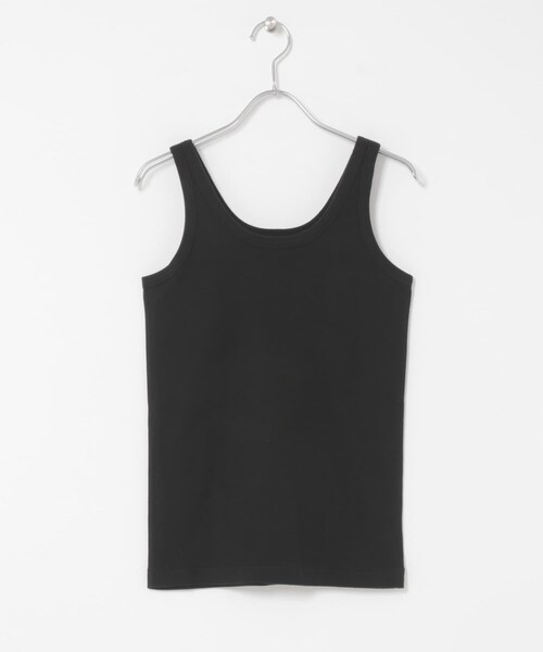 かぐれ（カグレ）の「blurhmsROOTSTOCK　CLASSIC RIB-FIT TANK TOP（タンクトップ・レディース・Off/Black/KhakiBlue・0）」の7枚目の写真