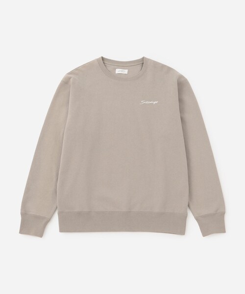 Saturdays NYC(サタデーズ ニューヨークシティ )の「BOWERY SIGNATURE CREW(スウェット・メンズ・グレー/ベージュ/ブラック・XS/XXL)」の4枚目の写真