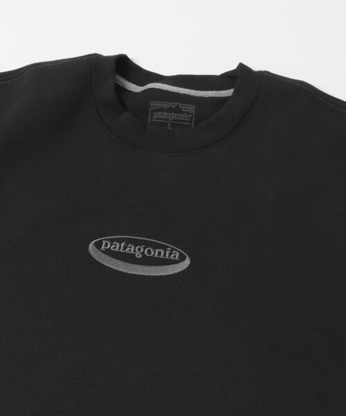 URBAN RESEARCH DOORS（アーバンリサーチドアーズ）の「patagonia　OVAL LOGO UPRISAL SWEAT（スウェット・メンズ・BLK/GLH/NENA・S/M/L/XL）」の6枚目の写真