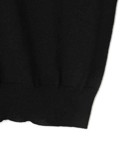 VIS（ビス）の「【MARY QUANT×VIS】スカーフ風ボウタイニット（ニット/セーター・レディース・ブラック/オフホワイト/レッド・F）」の22枚目の写真