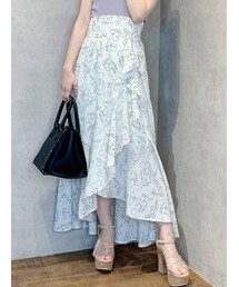 dazzlin | オーバーフリルフレアスカート(スカート)