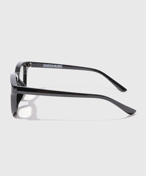 ADAM ET ROPE'(アダムエロペ)の「【ISNESS MUSIC/イズネス ミュージック】KENNY SUNGLASSES(サングラス・メンズ・ブラック/ライトグレー・F)」の7枚目の写真