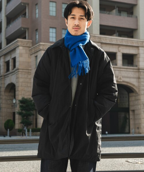 URBAN RESEARCH DOORS(アーバンリサーチドアーズ)の「ライトナイロン パデット バルマカンコート(テーラードジャケット・メンズ・L.GRAY/CHARCOAL/BLACK・M/L)」の18枚目の写真