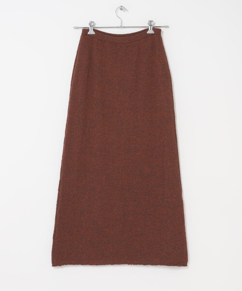 KBF（ケイビーエフ）の「メランジRIBニットスカート（スカート・レディース・BLUE/RED BROWN・One）」の13枚目の写真