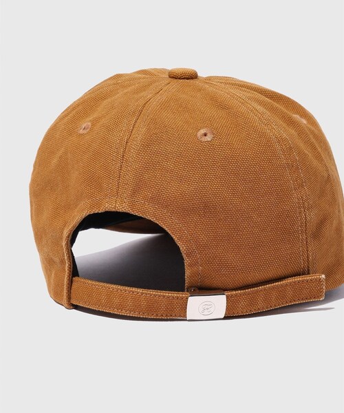 ADAM ET ROPE'(アダムエロペ)の「【KIJIMA TAKAYUKI/キジマ タカユキ】DUCK SULFER DYED 6PANEL CAP(キャップ・メンズ・ブラック/ブラウン・F)」の8枚目の写真