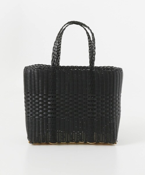 URBAN RESEARCH ROSSO（アーバンリサーチロッソ）の「PALOROSA　LACE SMALL TOTE（かごバッグ・レディース・24 PALM/02 BLACK/26 CARAMEL/29 ROSE・-）」の6枚目の写真