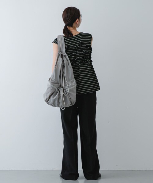 SENSE OF PLACE by URBAN RESEARCH(センスオブプレイスバイアーバンリサーチ)の「『撥水』SKINProof 2WAYリュック(バックパック/リュック・レディース・BLACK/BEIGE/GRAY・One)」の16枚目の写真