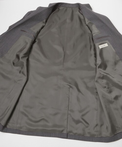 URBAN RESEARCH(アーバンリサーチ)の「semoh TAILORED JACKET(テーラードジャケット・メンズ・GREY/BLACK・2/3)」の12枚目の写真