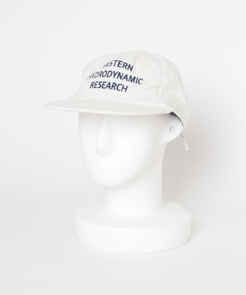 THE GOODLAND MARKET（ザグッドランドマーケット）の「Western Hydrodynamic Research　Whale Cord Hat（キャップ・メンズ・WHITENAVY/ACORN/OLIVE・FREE）」の6枚目の写真