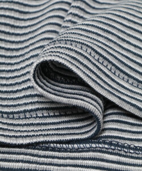 KBF(ケイビーエフ)の「Miller Panel ribbed camisole(キャミソール・レディース・BLU×WH/GRY×NY・Free)」の12枚目の写真