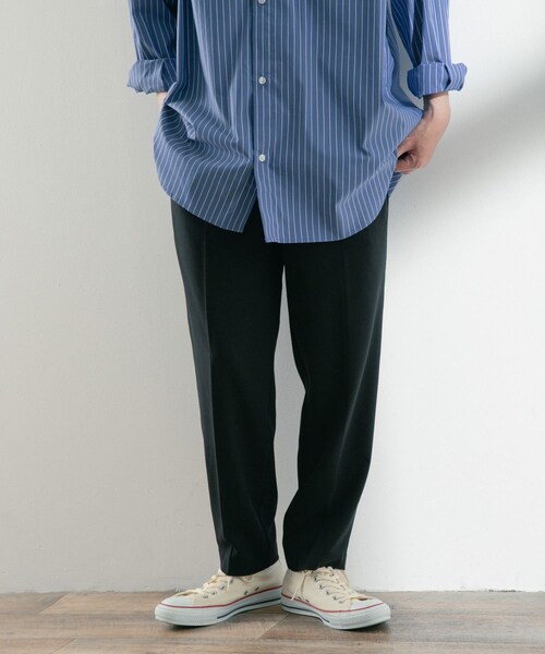 ITEMS URBANRESEARCH（アイテムズ アーバンリサーチ）の「TRスラックス（その他パンツ・メンズ・BEG/L.GRY/BLK/GRN/BLU/NVY・S/M/L）」の8枚目の写真