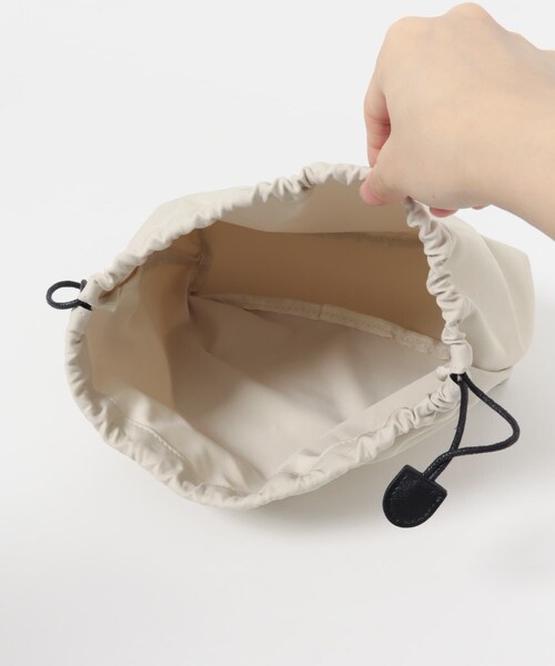 URBAN RESEARCH DOORS（アーバンリサーチドアーズ）の「リボンショルダーバッグ（ショルダーバッグ・レディース・CAMEL/BLACK・One）」の10枚目の写真