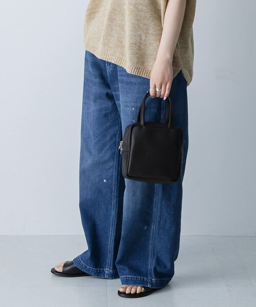 かぐれ（カグレ）の「MORMYRUS　CUBE TOTE（ハンドバッグ・レディース・BLACK・Free）」の4枚目の写真
