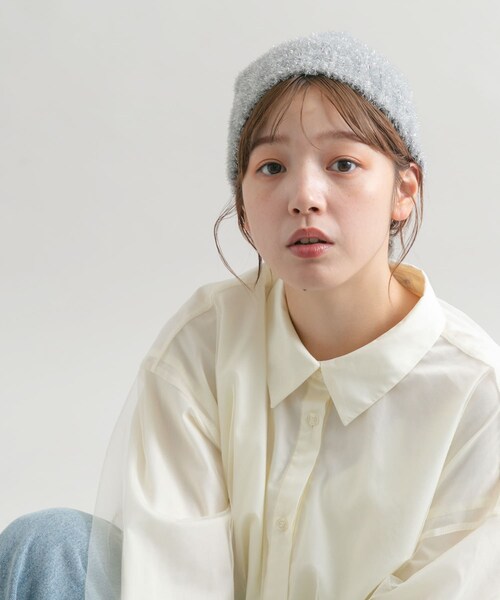 KBF（ケイビーエフ）の「ラメニットビーニー（ニットキャップ/ビーニー・レディース・BLACK/SILVER・one）」の12枚目の写真