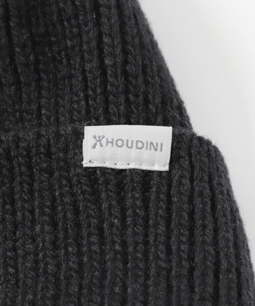 EKAL（エカル）の「HOUDINI　Hut Hat（ニットキャップ/ビーニー・メンズ・True Black/Sage Green/Wt White・M）」の10枚目の写真