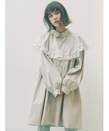 merry jenny | 2wayレースカラーミニワンピース(ワンピース)