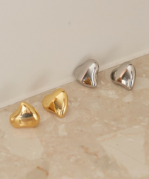 VIS(ビス)の「ハートピアス(ピアス(両耳用)・レディース・ゴールド/シルバー・F)」の15枚目の写真