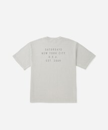 Saturdays NYC | Pigment dyed Established SS T-Shirt(Tシャツ/カットソー)