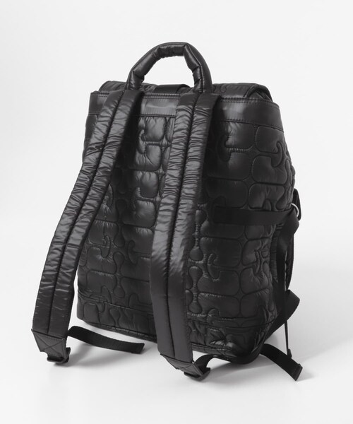 URBAN RESEARCH(アーバンリサーチ)の「GANNI RE-TECH QUILTED BACKPACK(バックパック/リュック・レディース・BLACK・-)」の4枚目の写真