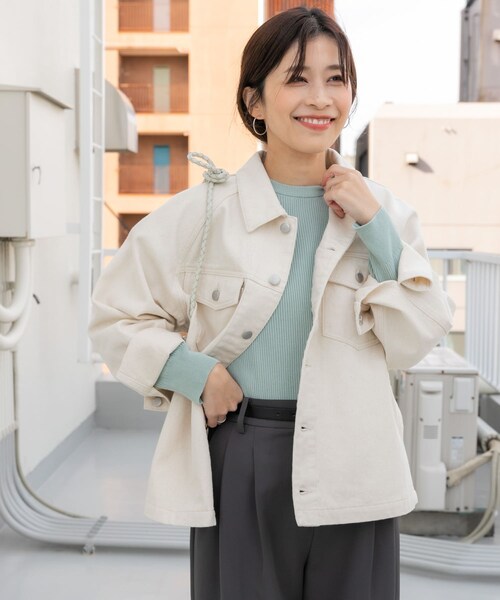 【タグ付き】DOORS コットンツイルドルマンジャケット DOORS(ドアーズ)の「コットンツイルドルマンジャケット（DOORS