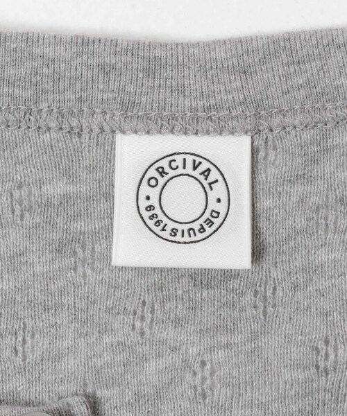 URBAN RESEARCH DOORS（アーバンリサーチドアーズ）の「ORCIVAL　CREW NECK CARDIGAN（カーディガン/ボレロ・レディース・WHITE/RED/GREY・1）」の12枚目の写真