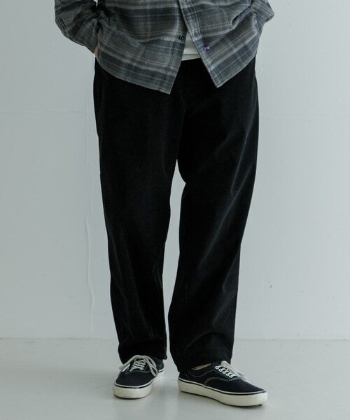 URBAN RESEARCH（アーバンリサーチ）の「THE NORTH FACE PURPLE LABEL　WideTaperedFieldPants（その他パンツ・メンズ・Black(K)・32/34）」の3枚目の写真