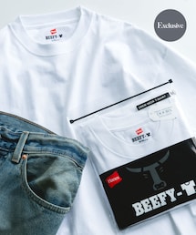 HANES | 『別注』HANES×DOORS　BEEFY-T DOORS FIT SHORT-SLEEVE(Tシャツ/カットソー)
