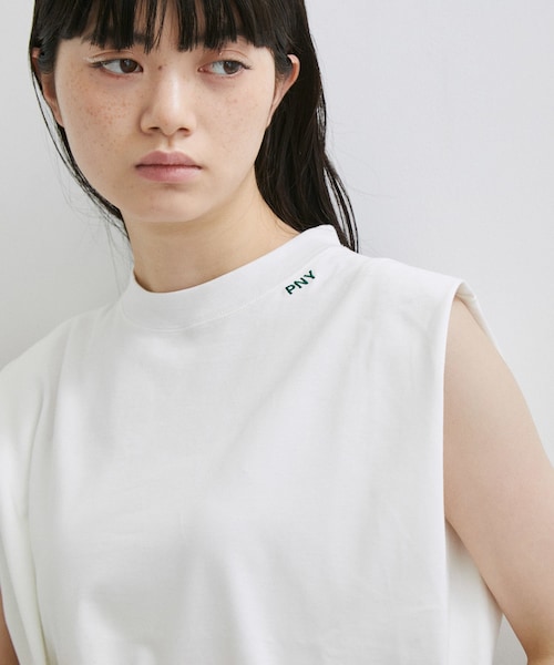 【ラベンダー（52）】【PHEENY for ADAM ET ROPE'】Organic Cotton  N/S ADAM ET ROPÉ FEMME(アダム エ ロペ ファム) / 【PHEENY for ADAM ET