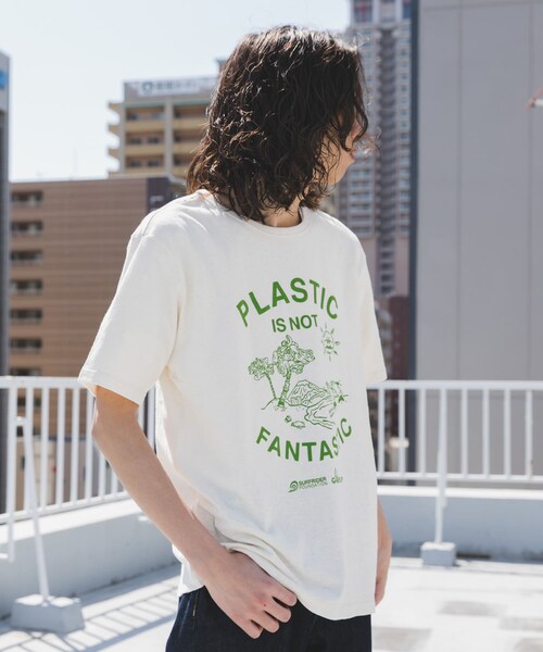 THE GOODLAND MARKET（ザグッドランドマーケット）の「SURFRIDER FOUNDATION　SFJxGOHEMP Message T-Shirts（Tシャツ/カットソー・メンズ・off・S/M/L/XL）」の20枚目の写真