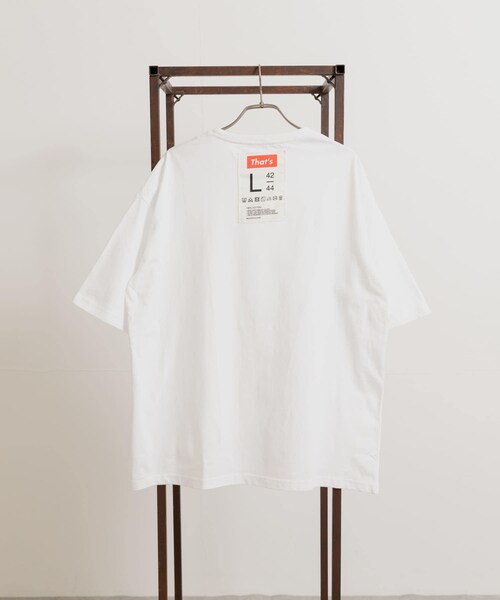 THE GOODLAND MARKET（ザグッドランドマーケット）の「That’s　the Tee Tag&Pocket（Tシャツ/カットソー・メンズ・WH・M/L/XL）」の20枚目の写真