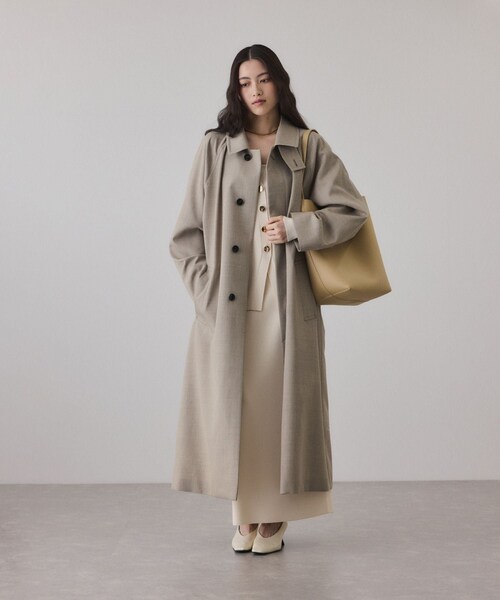 ADAM ET ROPE'(アダムエロペ)の「ワンハンドルバッグ(ショルダーバッグ・レディース・ブラック/ベージュ系・F)」の10枚目の写真