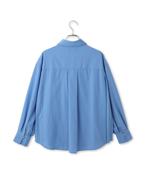 VIS(ビス)の「【MARY QUANT×VIS】リボンボウタイサイドプリーツシャツ(シャツ/ブラウス・レディース・ブラック系/ホワイト/サックス・F)」の21枚目の写真