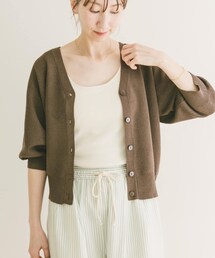ITEMS URBANRESEARCH | Vネックハーフスリーブニットカーディガン(カーディガン/ボレロ)