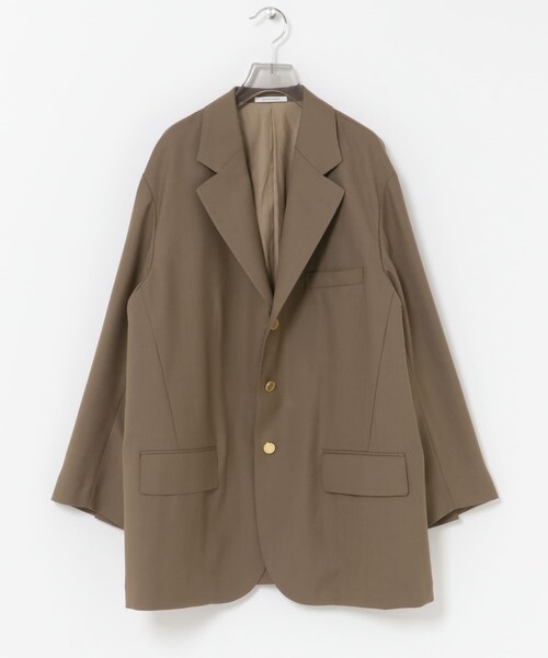 URBAN RESEARCH(アーバンリサーチ)の「COUTURE D’ADAM BIG JK SINGLE BLAZER(テーラードジャケット・レディース・MOCA BROWN・38)」の2枚目の写真