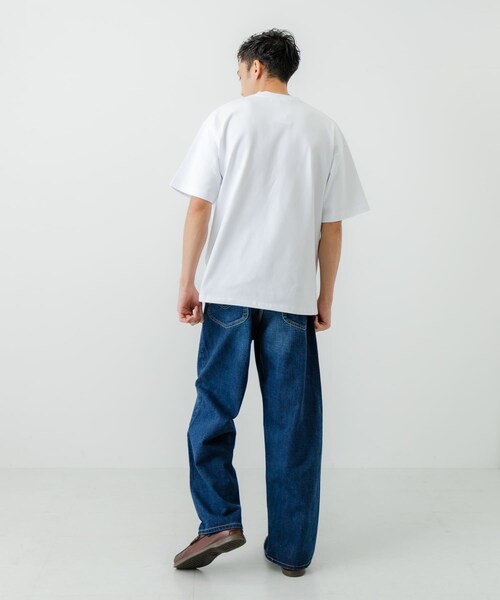 URBAN RESEARCH(アーバンリサーチ)の「Premium Organic Cotton T-shirts(Tシャツ/カットソー・メンズ・WHITE/BORDEAUX/GREEN/NAVY・M/L)」の12枚目の写真