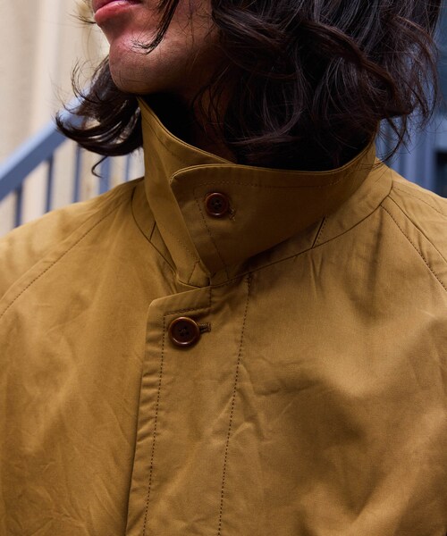 ADAM ET ROPE'（アダムエロペ）の「【AMC】Stefan（ステンカラーコート・メンズ・カーキ系・44/46/48）」の16枚目の写真