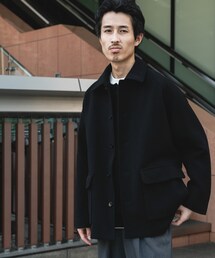 URBAN RESEARCH DOORS | ニットメルトン パデット ショートコート(その他アウター)