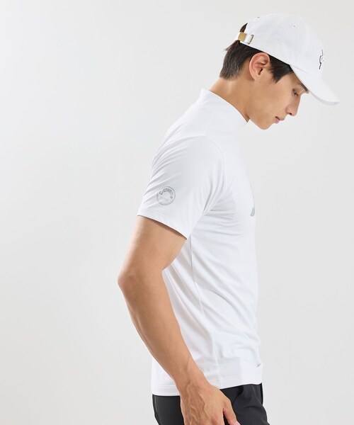 ROPE'(ロペ)の「【JONESコラボ】半袖モックネックシャツ(Tシャツ/カットソー・レディース・ブラック/ホワイト・L/M/S/XL)」の11枚目の写真