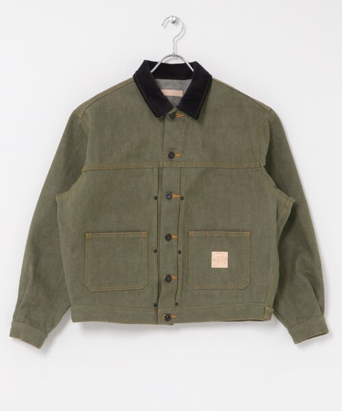 URBAN RESEARCH（アーバンリサーチ）の「Willow Pants　Y-002（デニムジャケット・メンズ・OLV-denim・0/1）」の3枚目の写真