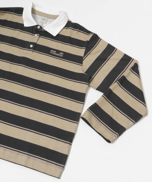 URBAN RESEARCH(アーバンリサーチ)の「BAUM UND PFERDGARTEN ORGANIC SPORTS J L/S POLO(ポロシャツ・レディース・B BLUE/SAVANNAH・S)」の8枚目の写真