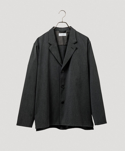 ADAM ET ROPE'(アダムエロペ)の「4WAY ストレッチ ツイル イージー ジャケット / セットアップ対応(テーラードジャケット・メンズ・ブラック/チャコール/カーキ・L/M)」の3枚目の写真