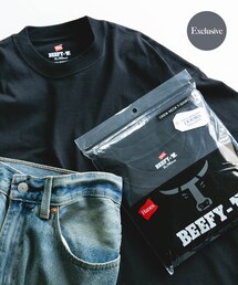 HANES | 『別注』HANES×DOORS　BEEFY-T DOORS FIT SHORT-SLEEVE(Tシャツ/カットソー)