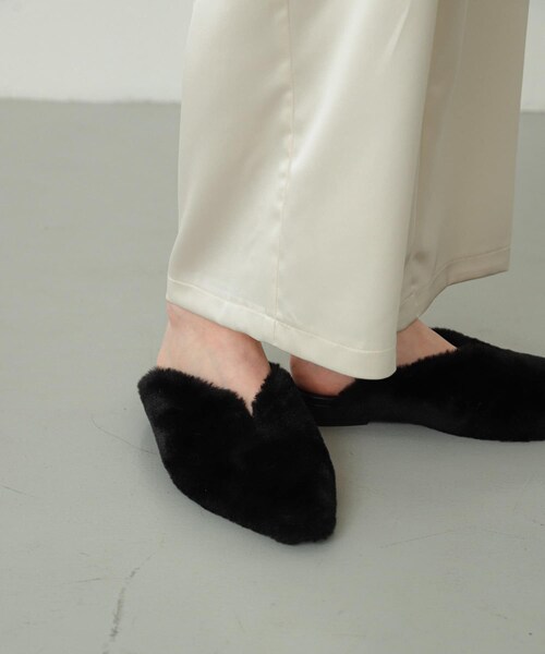 SENSE OF PLACE by URBAN RESEARCH（センスオブプレイスバイアーバンリサーチ）の「ポインテッドファーミュール（その他シューズ・レディース・BLACK/CAMEL・S/M/L）」の10枚目の写真