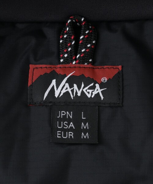 EKAL（エカル）の「NANGA　AURORA TEX STAND COLLAR DOWN VEST（その他アウター・メンズ・M.GRY/BLK・M/L）」の13枚目の写真