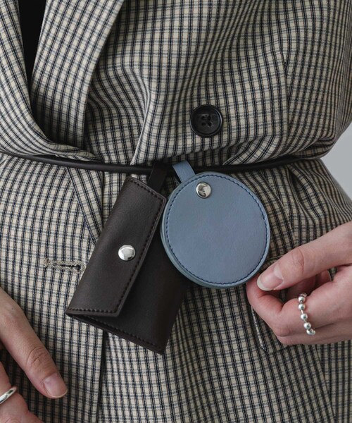 SENSE OF PLACE by URBAN RESEARCH（センスオブプレイスバイアーバンリサーチ）の「コンビカラーポーチツキベルト（ベルト・レディース・BLACK/BRN×BLU/GRE×YEL・One）」の16枚目の写真